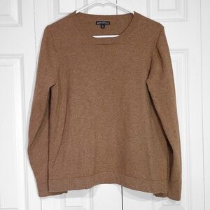J. Crew Mercantile Light Brown Crew Neck Sweater